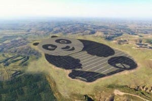 Pembangkit Listrik Berbentuk Panda Telah Dibangun di China