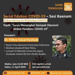 Siringmakar 29: Seri 6 – Jurus menangkal dampak ekonomi akibat pandemi COVID-19