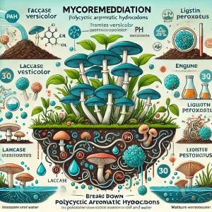 Mycoremediasi: Menggunakan Jamur untuk Mengatasi Polusi PAHs di Lingkungan