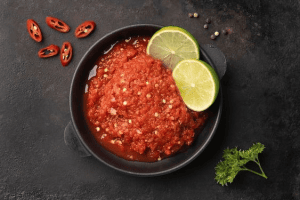 makanan pedas Indonesia