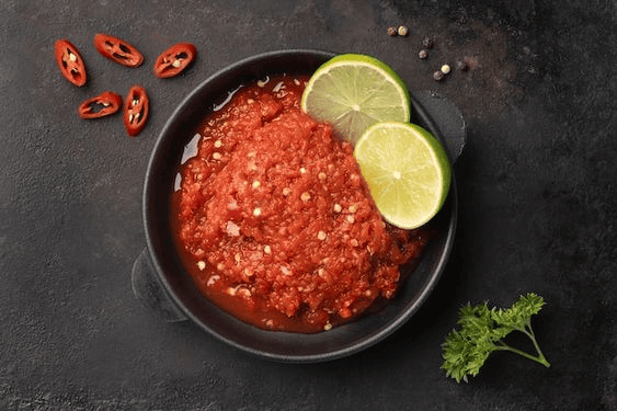 makanan pedas Indonesia