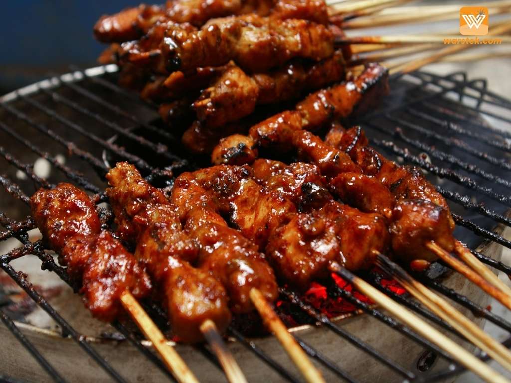 reaksi maillard pada sate
